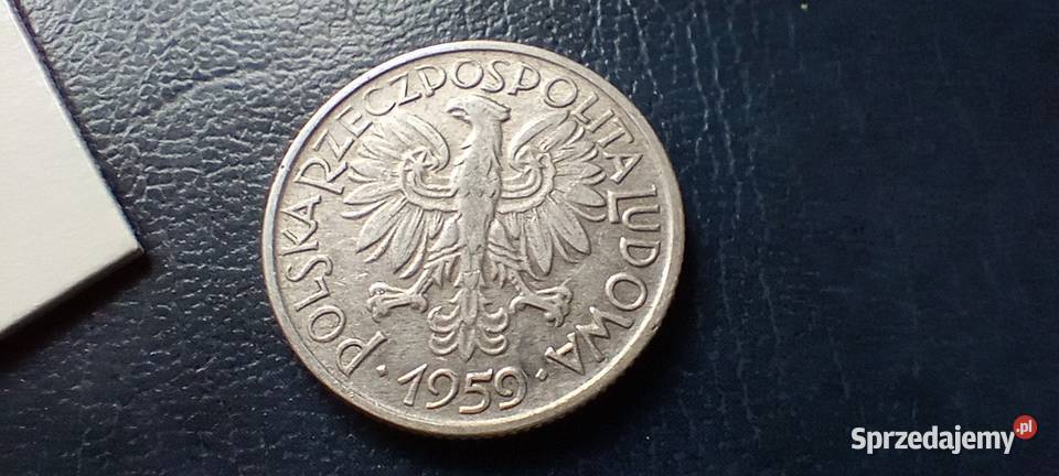 Stare monety 2 złote 1959 Jagody PRL Polska Antyki, Sztuka, Kolekcje podkarpackie Lesko