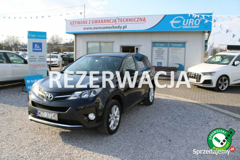 Toyota RAV4 Salon Polska skóra automat 4WD IV kurtyny powietrzne Warszawa