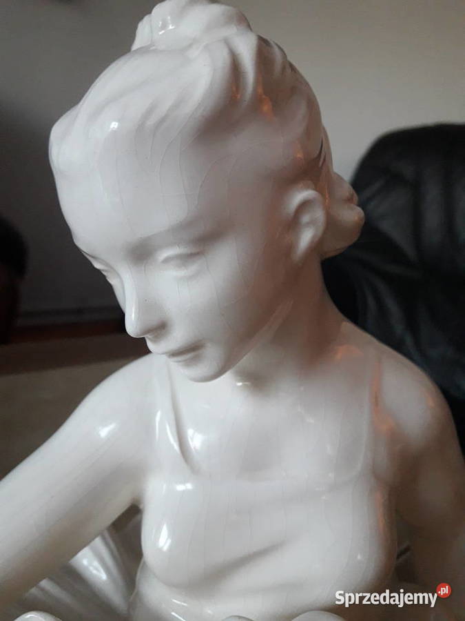 Duża figura baletnicy Jihokera Bechyn Antyki, Sztuka, Kolekcje Janów Lubelski