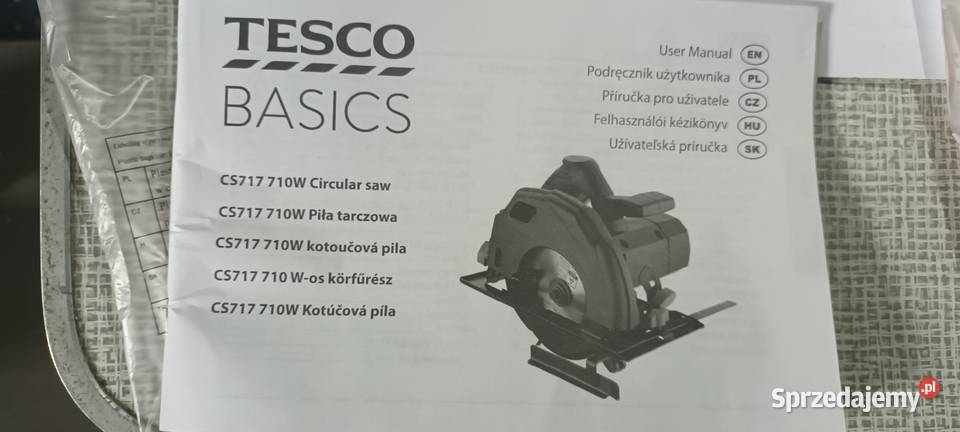 Pilarka tarczowa do drewna NOWA 710 W 140mm45mm Kraków