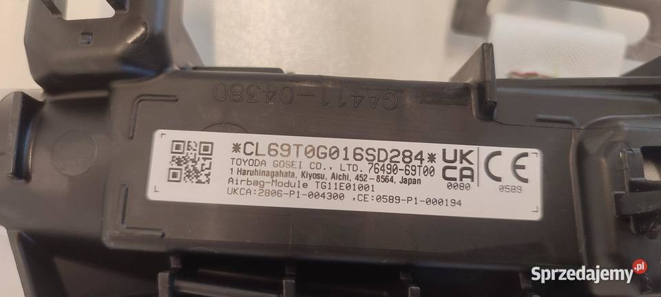 SUZUKI SWIFT MK9 KURTYNA AIRBAG LEWA 7649069T00