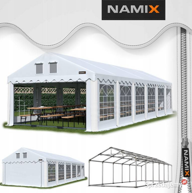 Namiot GRAND 8x8 ogrodowy imprezowy garaż Jabłonna sprzedam