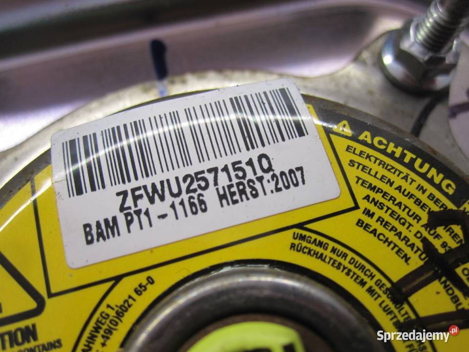 FORD RANGER IV 07r AIRBAG poduszka kierowcy Kielce