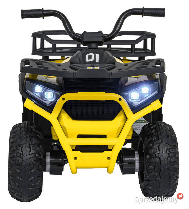 Pojazd Quad ATV Robust 01 Żółty autko na Pojazdy elektryczne i spalinowe świętokrzyskie Łopuszno