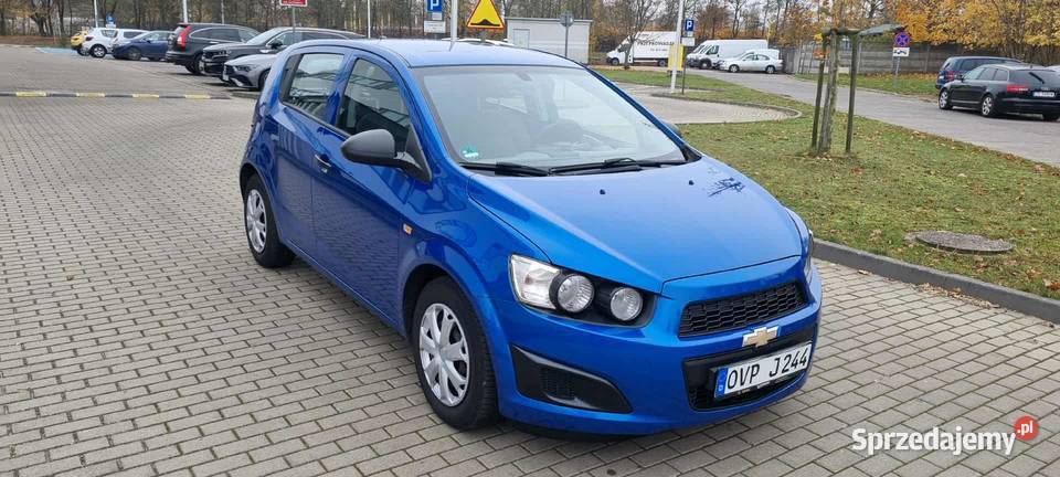 Chevrolet Aveo 12 Bezwypadkowy lakier metallic zachodniopomorskie