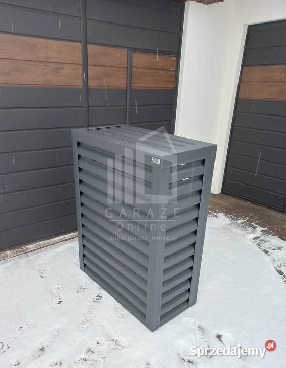 Osłona pompy ciepła 90x40x140 antracyt ID480 Chodzież