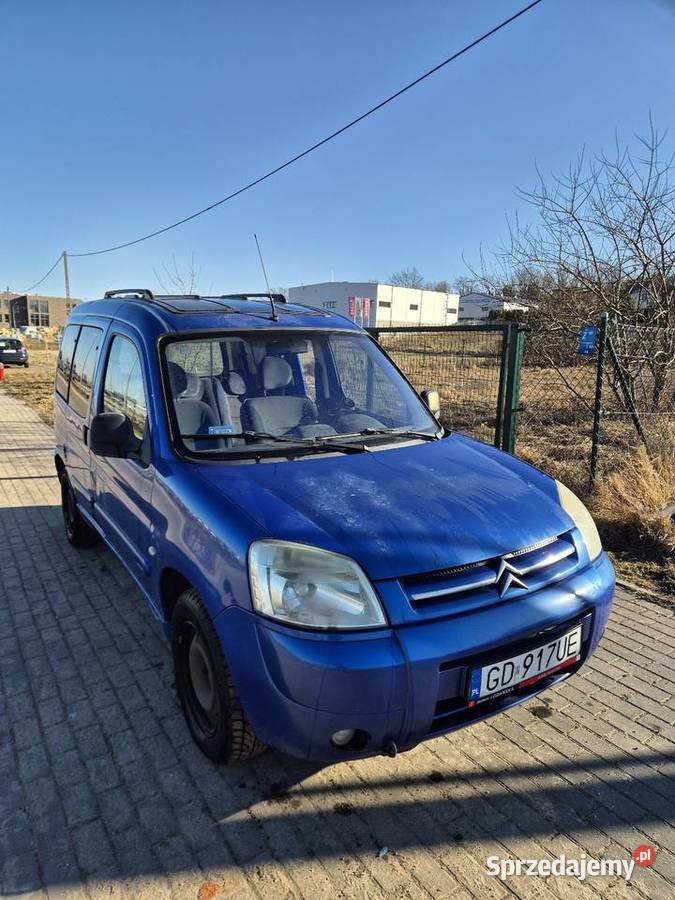 Citroen Berlingo I 20 2OHDI 2004 Hak manualna Gdańsk
