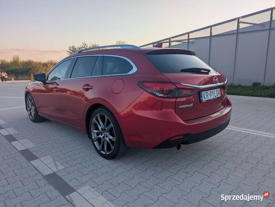 Mazda 6 Kombi 2016 LIFT SkyPassion iELOOP Rok produkcji 2016 małopolskie