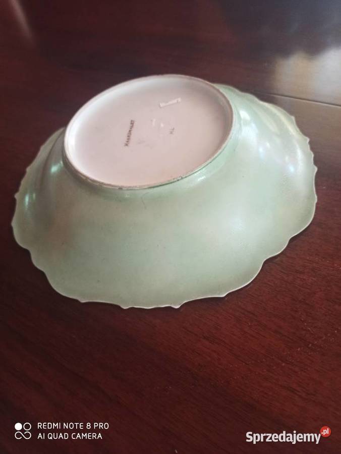 PATERKA zielona Haandmaled Żołędzie Biała