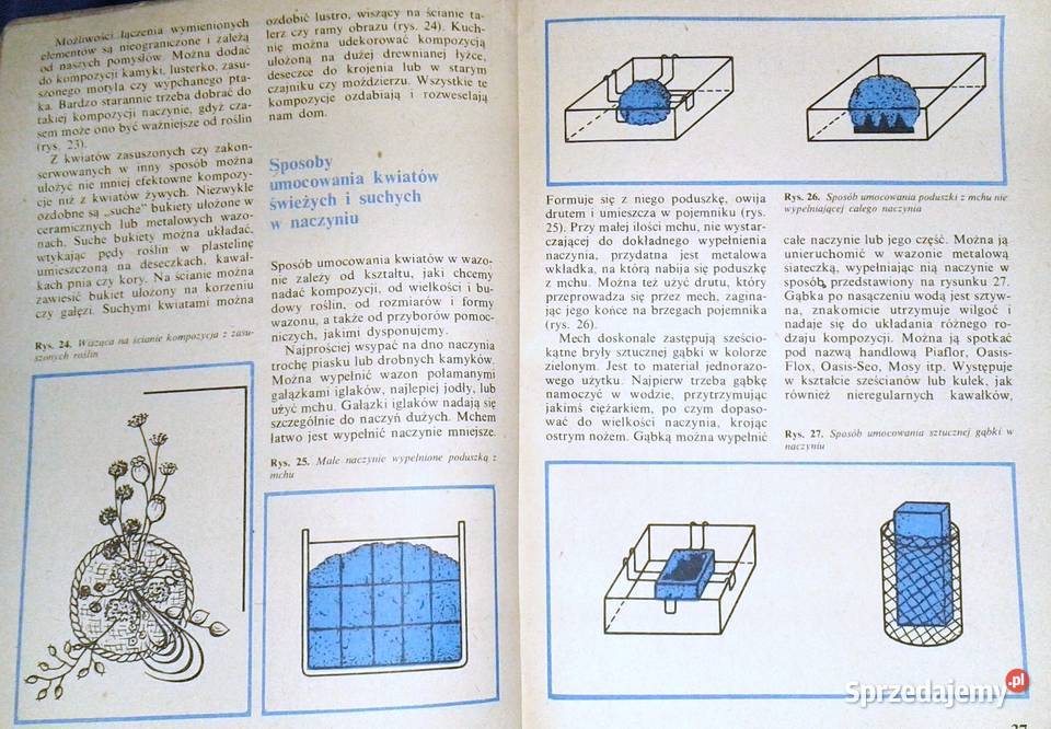 utrwalać i układać Kwiaty cięte w wazonie Rok wydania 1988