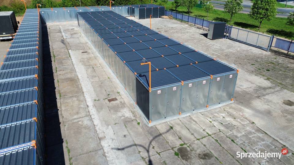 TUBOX magazyny na wynajem 2m do 12m BOXY GARAŻE Chojnice