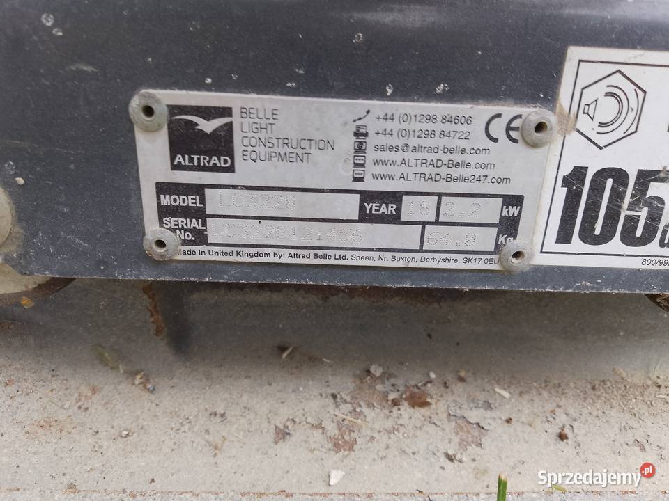 Zagęszczarka Pozostałe Bochnia