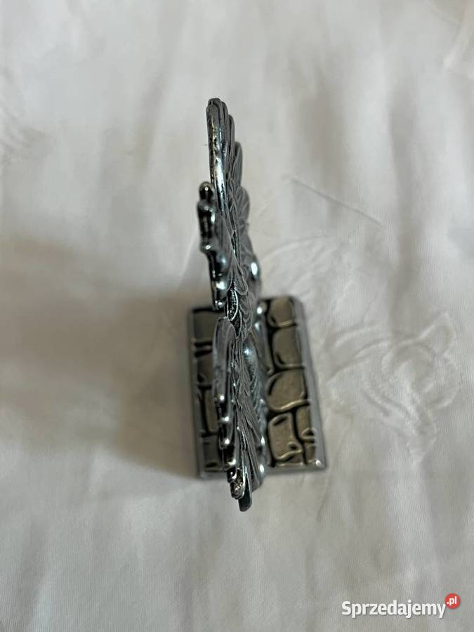 Kolekcjonerski orzeł polski posrebrzany Antyki Kraków