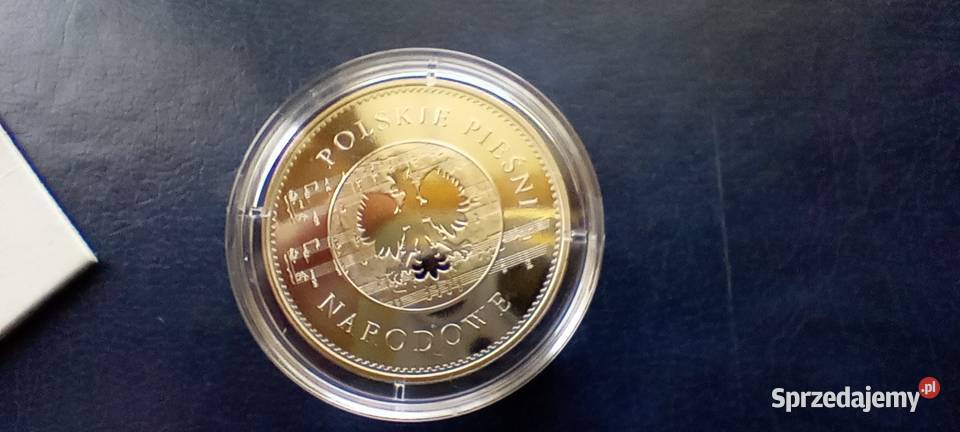 Stare monety Medal 95 Rocznica Hymnu Narodowego podkarpackie Lesko