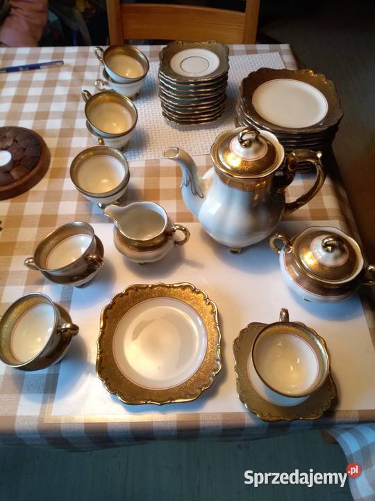 Serwis kawowy porcelana Koenigszelt Germany śląskie Puszczew
