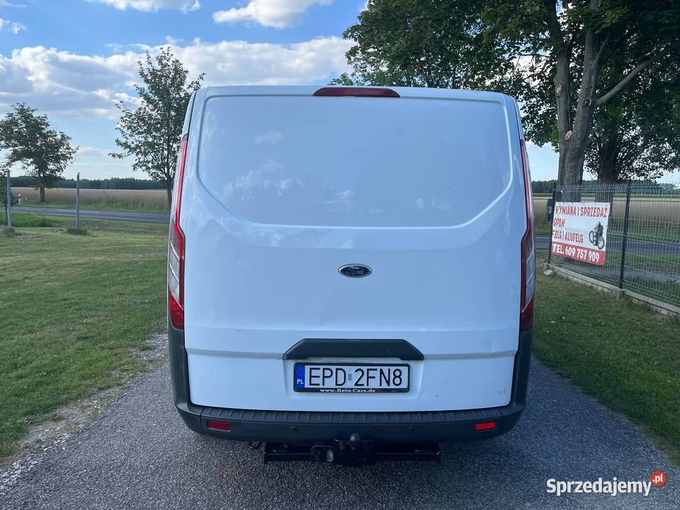 Ford Transit Custom Long 22TDCI Klima Hak 155KM łódzkie Poddębice
