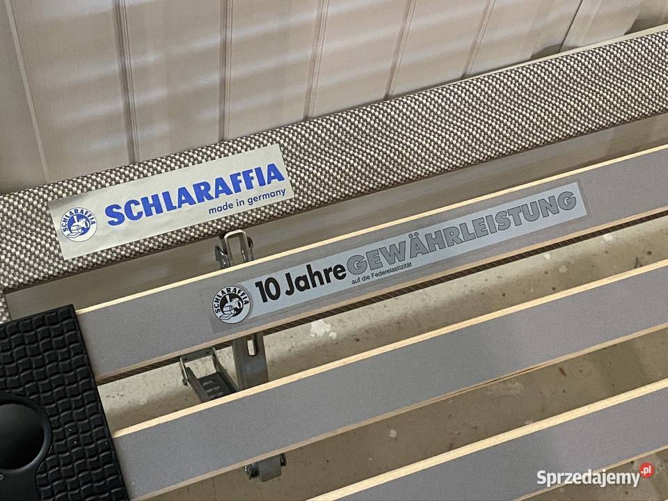 Łóżko drewniane 120x200 z regulowanym stelażem i Budno
