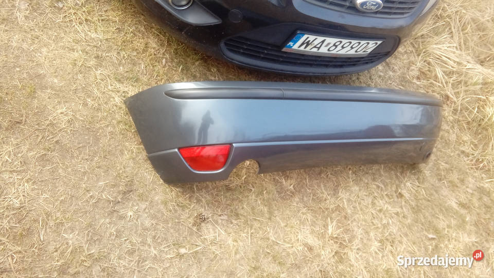 FORD FOCUS MK1 LIFT Zderzak Tył HATCHBACK Szary Mokrzesz