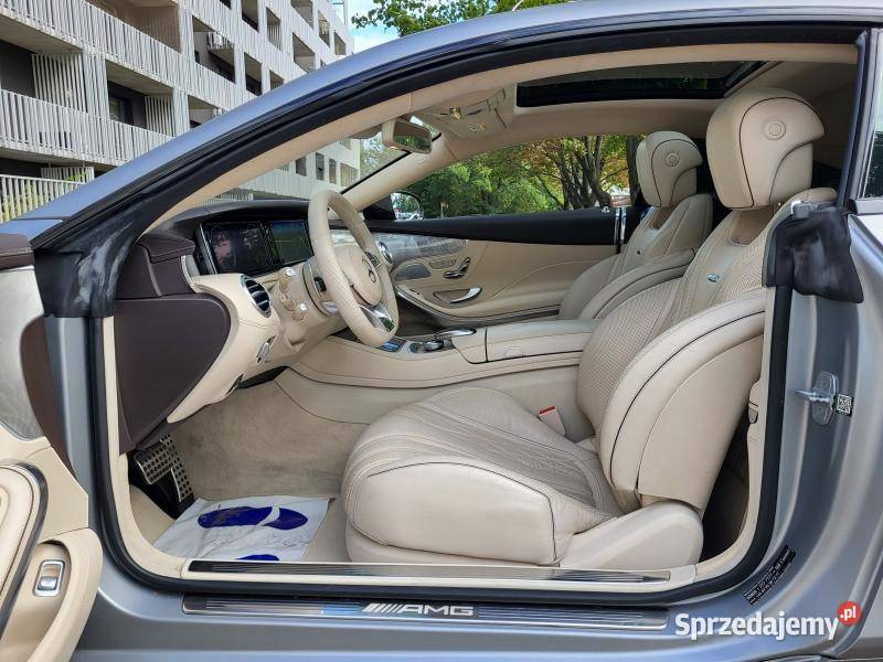 S63 AMG Coupe V8 55l 585 4X4 4Matic Bogata Motoryzacja Warszawa