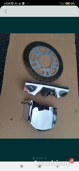 Tarcza hamulcowa suzuki VL 1500 osłona silnika Grodzisk Wielkopolski