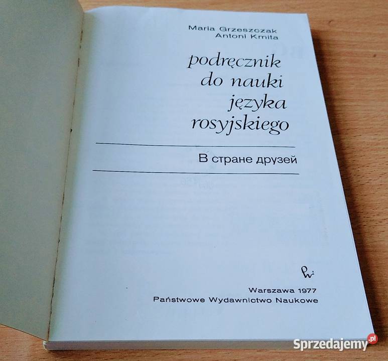 Podręcznik do nauki języka rosyjskiego Maria pomorskie Gdańsk