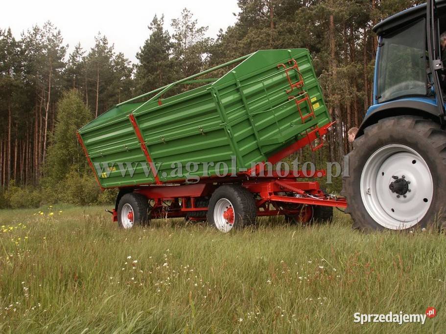 Pronar przyczepa T680 14 ton nadstawy zaczep nieuszkodzony Radzanów