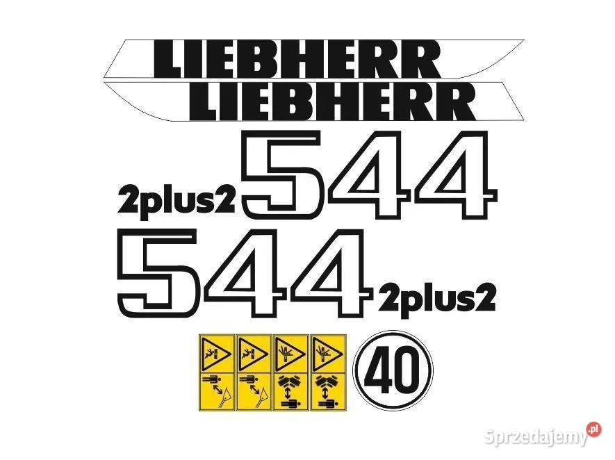 Naklejki oklejenie naklejka LIEBHERR 544 Janików