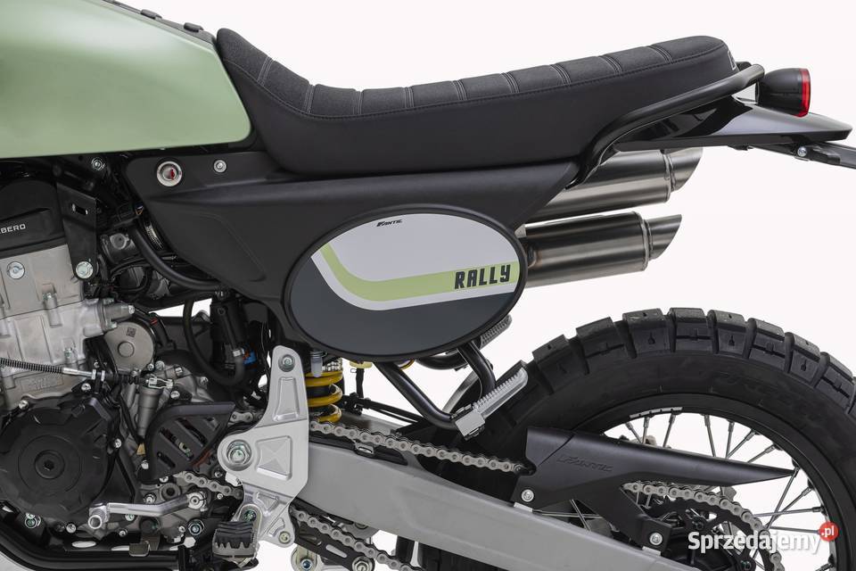 Motocykl Fantic Caballero 500 Rally zielony 2026 Royal Enfield Szczecin
