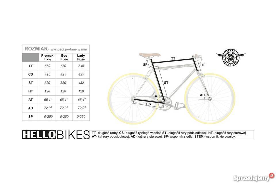 Rower męski ostre koło podmiejski Flying Fixie Warszawa