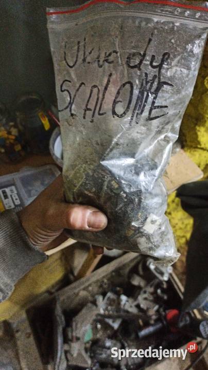 Układy scalone elementy pozłacane itp itd Biała