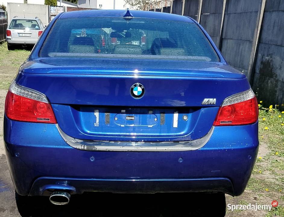 BMW E60 MPAKIET POLIFT 2008 20D 177 ANGLIK Włocławek
