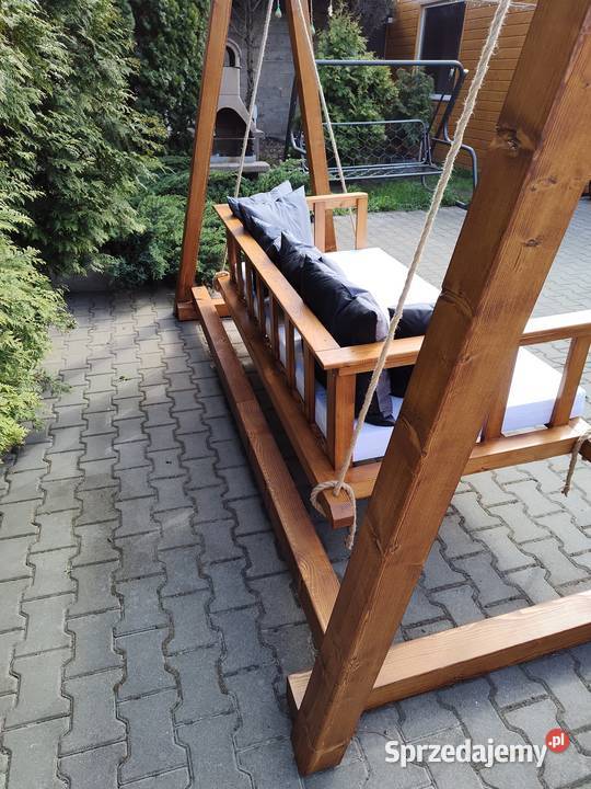 Huśtawka ogrodowa łóżko ogrodowe bujanka Ozorków