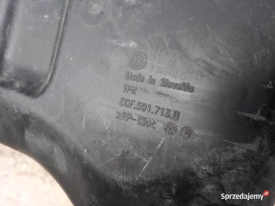 VW TIGUAN II OSŁONA PODWOZIA TYŁ 5QF501713B wielkopolskie Międzychód