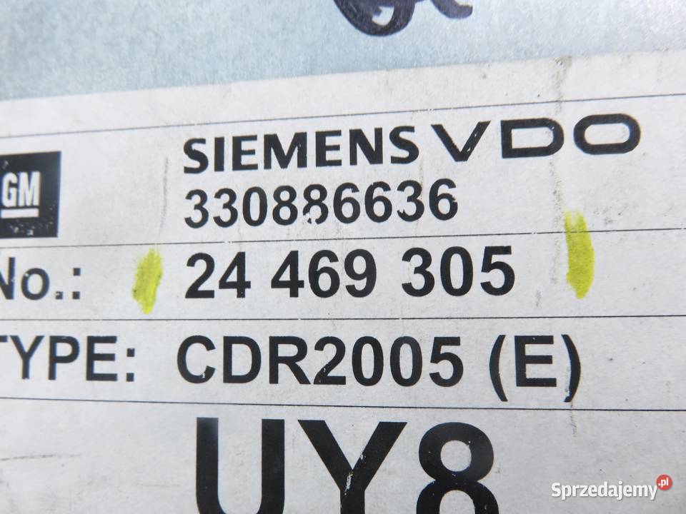 RADIO OPEL MERIVA A X03 24469305