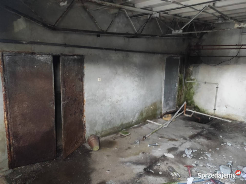 Lokal byłej kotłowni 255m2 działka 01423ha do Potok sprzedam