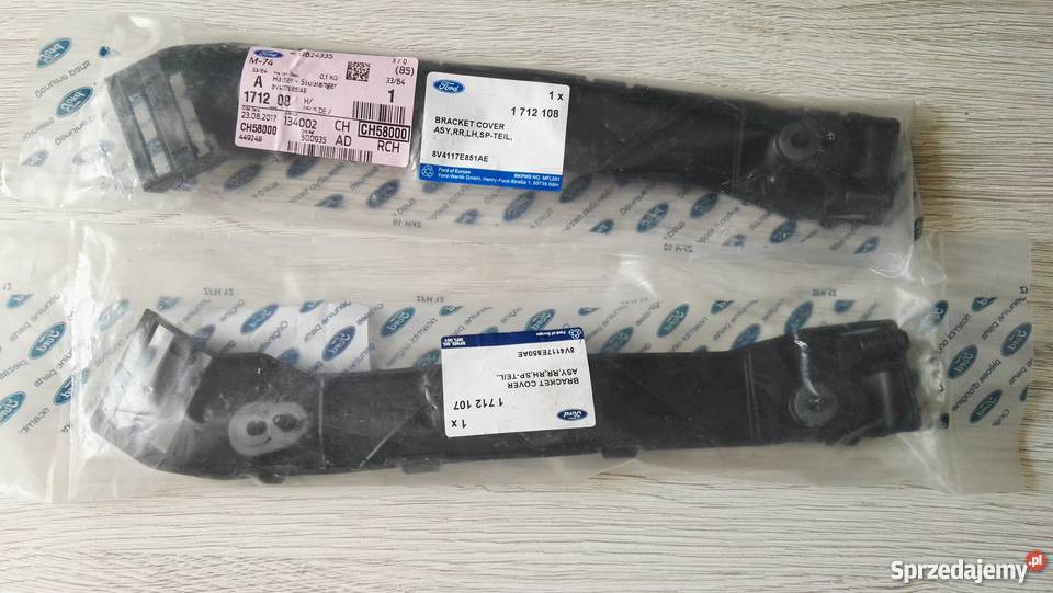 FORD KUGA ŚLIZG ZDERZAKA TYŁ LEWY PRAWY wielkopolskie Międzychód sprzedam