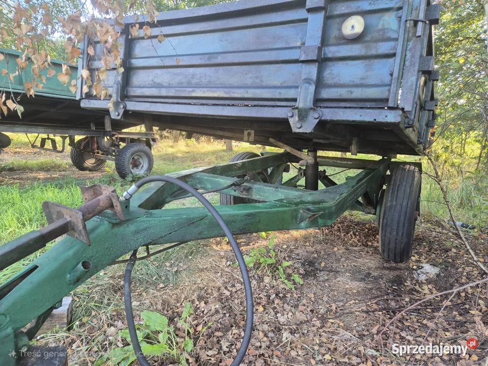 Przyczepa jednoosiowa rumunka wywrotka przyczepa Motoryzacja Bucze