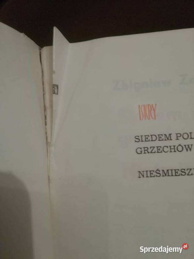 Zbigniew Załuski Siedem polskich grzechów Wrocław sprzedam