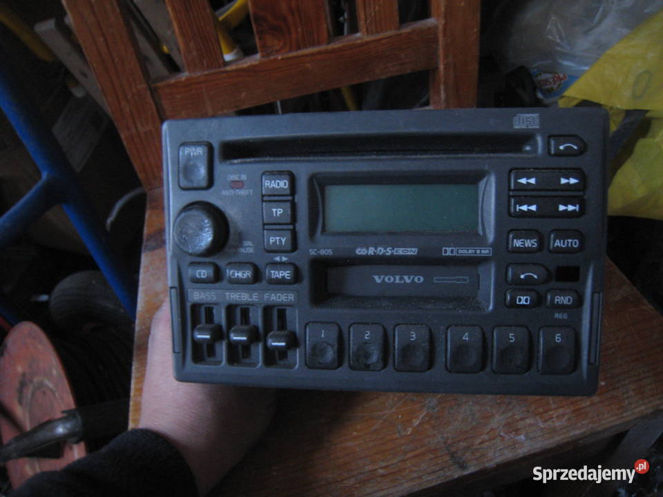 Radio oryginalne 2 DIN volvo s40 v40 850 s70 v70 Fabryczne małopolskie Kraków