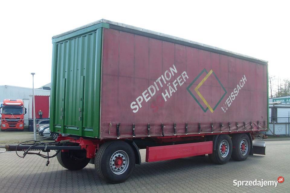Przyczepa 3 osiowa firanka 830 Warszawa