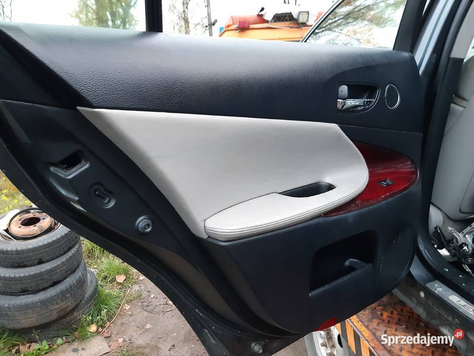 Lexus GS300 III Tapicerka drzwi przod tyl mazowieckie Mińsk Mazowiecki