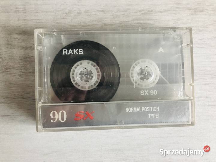 Kaseta magnetofonowa RAKS 90 SX Łódź