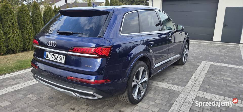 Piękne audi Q7 elektryczne lusterka Stok Lacki