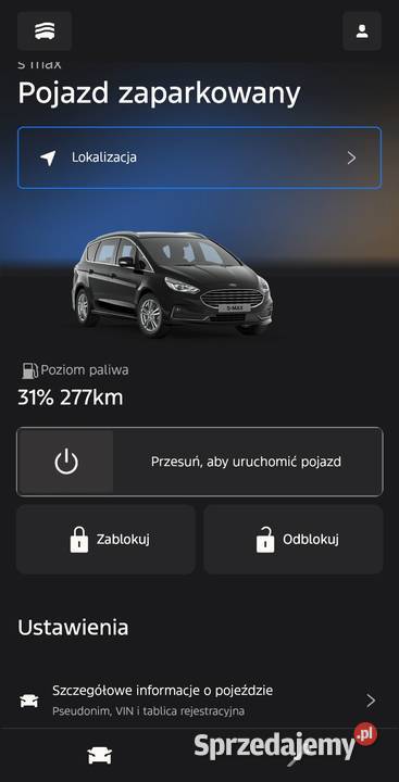 Ford S TITANIUM 20 EcoBlue czujnik deszczu Chełm