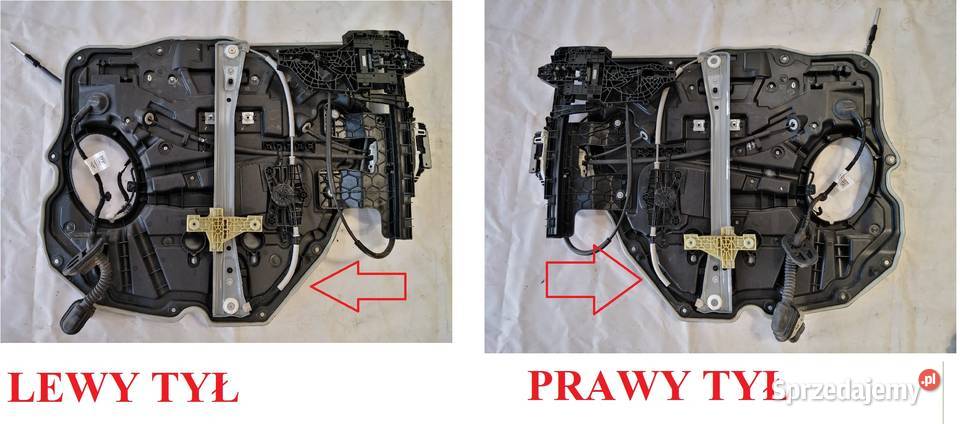 2020r DODGE RAM MECHANIZM PODNOSZENIA SZYBY TYŁ osobowe Mojusz