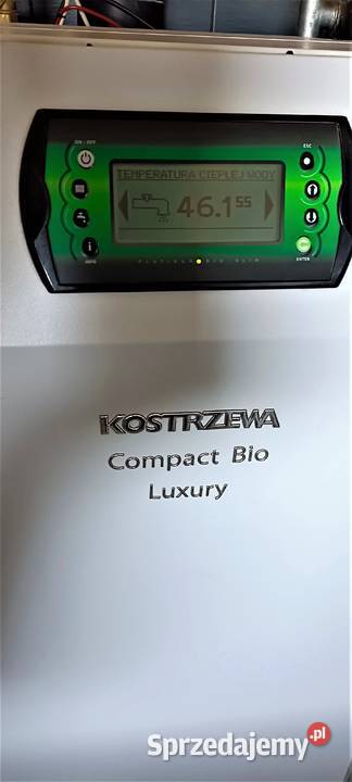 Piec Kostrzewa COMPACT BIO LUXURY 16 kw CO Opał Ozorków sprzedam