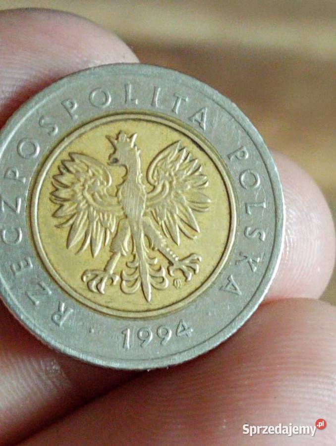 Sprzedam monete 5 zl 1994