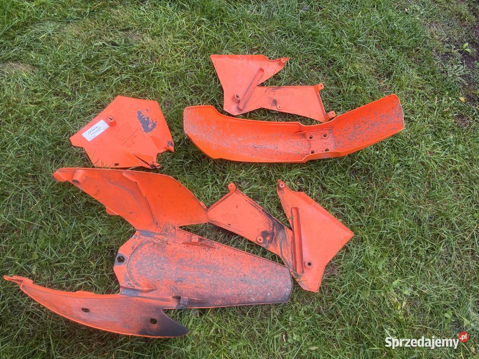 błotnik KTM SX 125 plastyki 2005 2006 używane Kosianka-Boruty