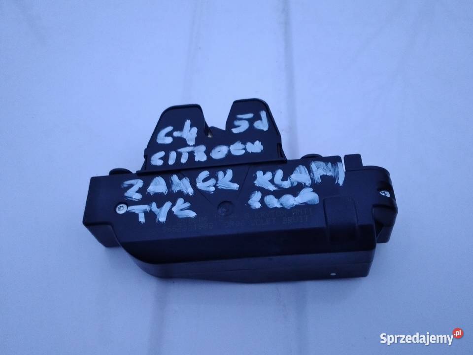 CITROEN C4 5d ZAMEK KLAPY POKRYWY BAGAZNIKA 2006 Mietków