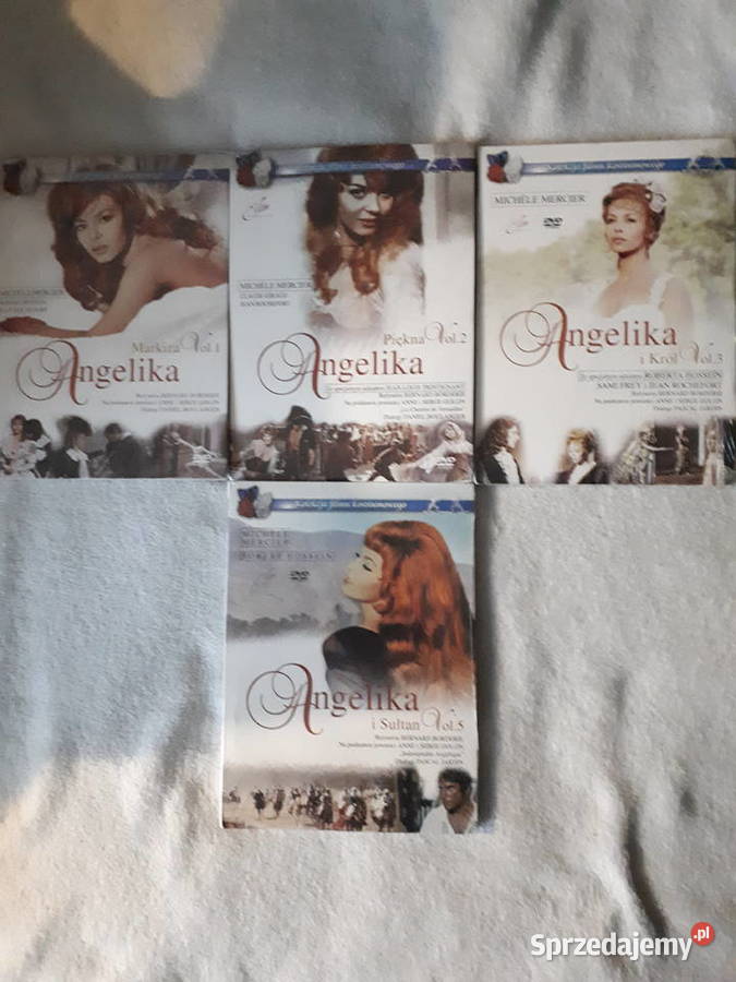 Angelika Michele Mercier kolekcja 4 DVD Pruszków sprzedam